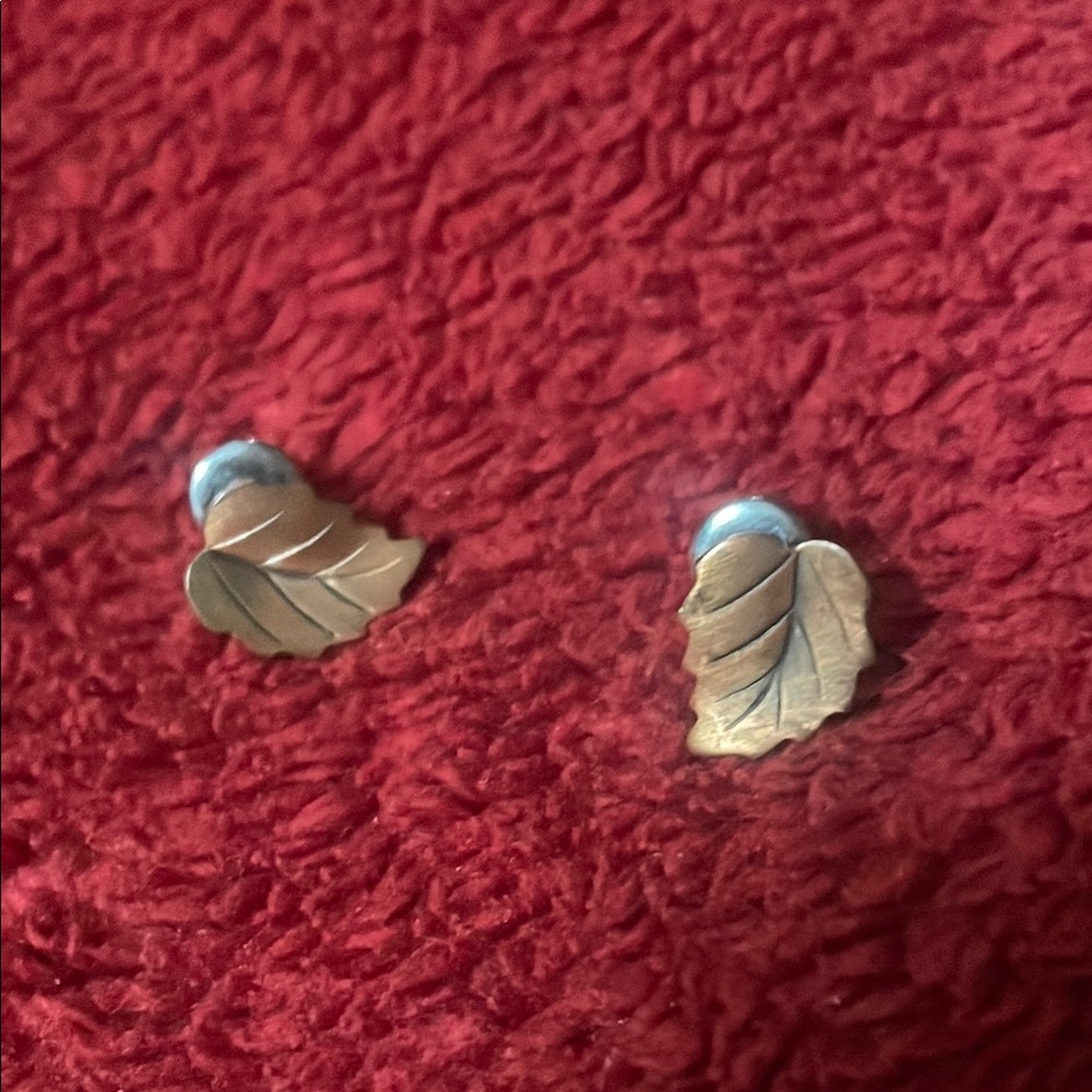 Leaf Shaped Earrings